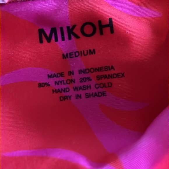 New Mikoh Seychelles Monokini One Piece swimsuit - Picture 7 of 10